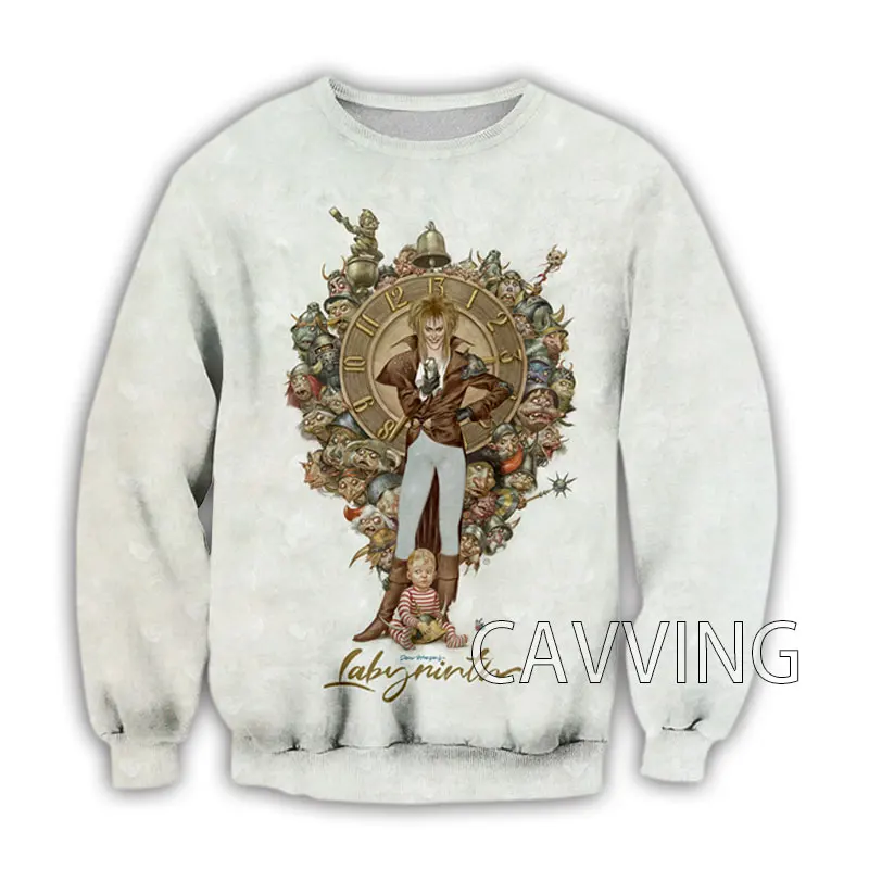 

New Fashion Women/Men's 3D Print Labyrinth Crewneck Sweatshirts Harajuku Styles Tops Long Sleeve Sweatshirts C01