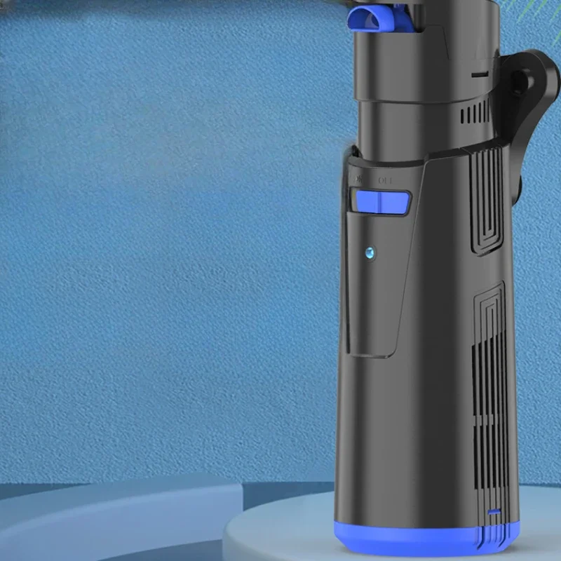 

Four in one fish tank filter, clean water circulation, built-in aquarium, small sterilization and oxygenation pump, silent