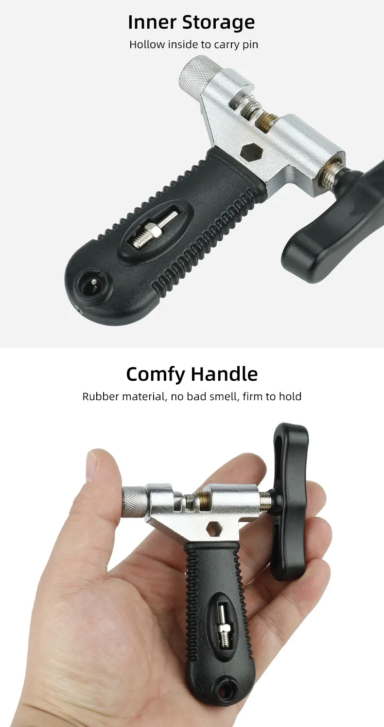 MTB Rennrad Kette Reparatur Kit 6-12S Kette Checker Zange Breaker W/Link Haken Ersatz Pin fahrrad Ersatz Werkzeug Zubehör – Detail 6