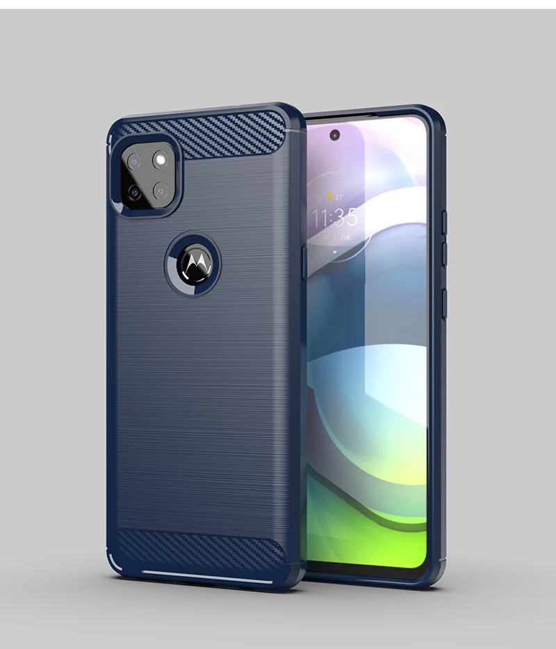 Durable Carbon Fiber Bumper Silicon Case with Enhanced Grip