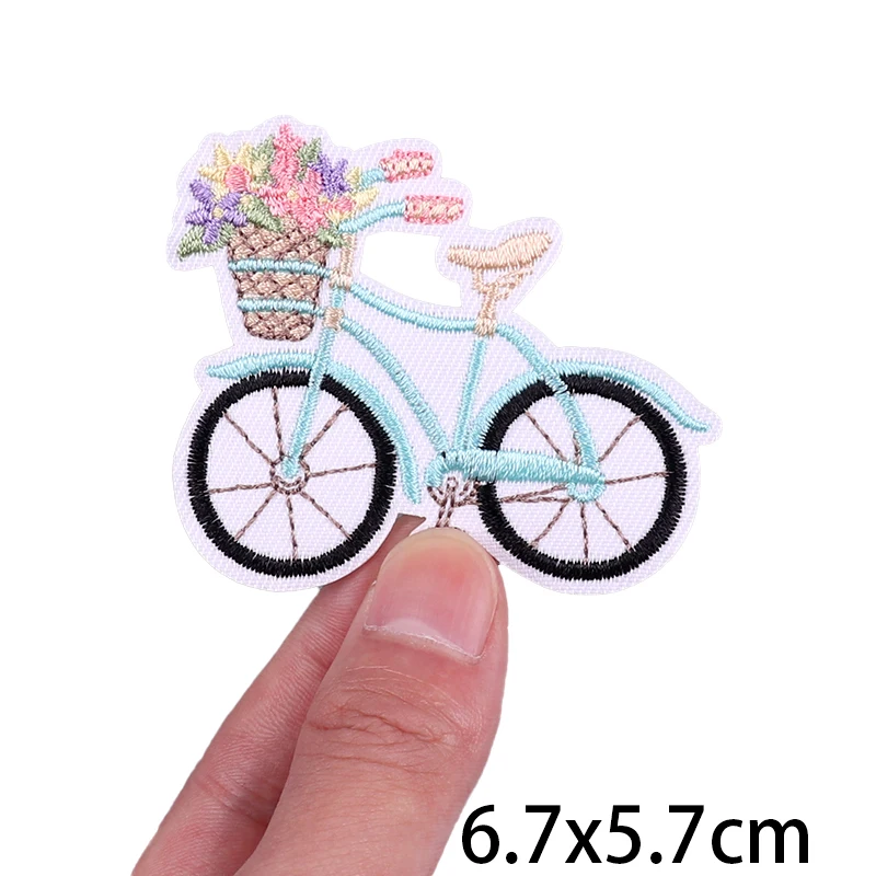 Description Picture 6 of itemMusic Tape Patch DIY Wine Cup/Cartoon Embroidery Patch Book Badge Iron On Patches For Clothing thermoadhesive Patches On Clothes