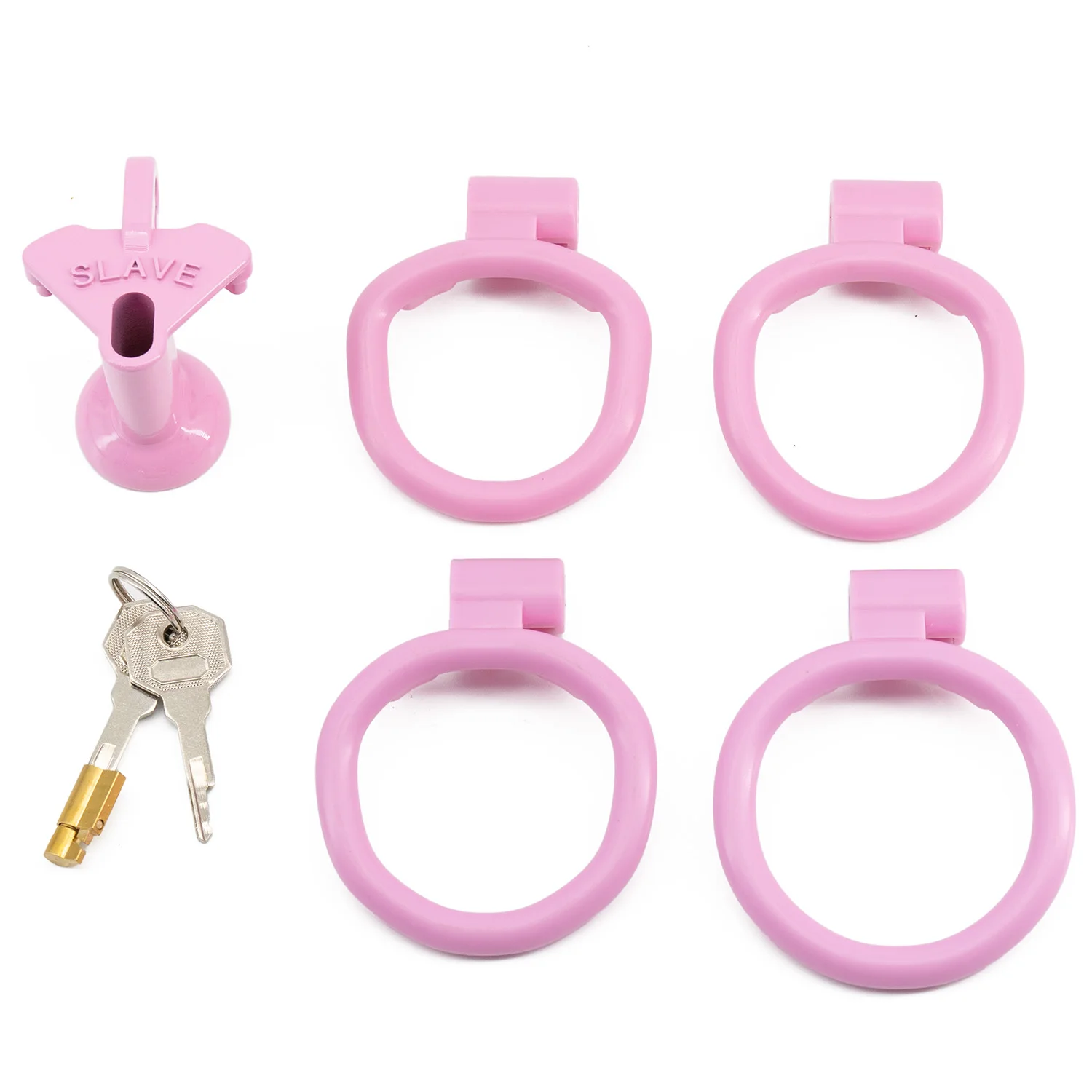 Sissy Negative Chastity Cage Penis Lock with 4 Size Base Rings Bondage Cock Exercise SM Sex Toys Urine Blockage Sex Toy for Man penis chastity cage chastity lock sex toy