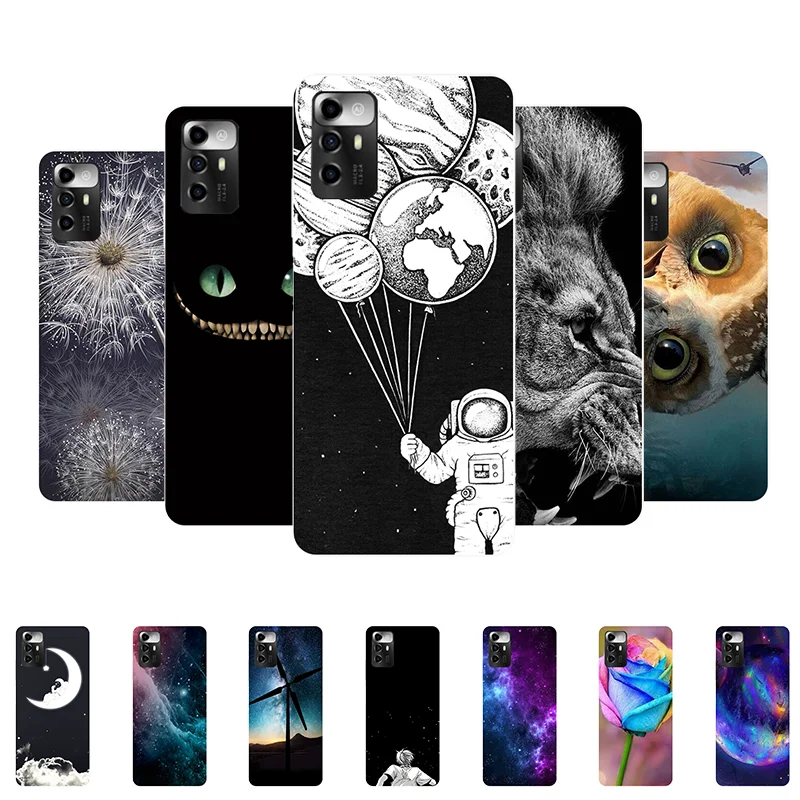 Per Zte Blade A72 5G Custodia Cover Zte Blade A72 5G Funda Astronaut Tpu Custodia Morbida In Silicone Per Zte Blade A 72 5G Coque