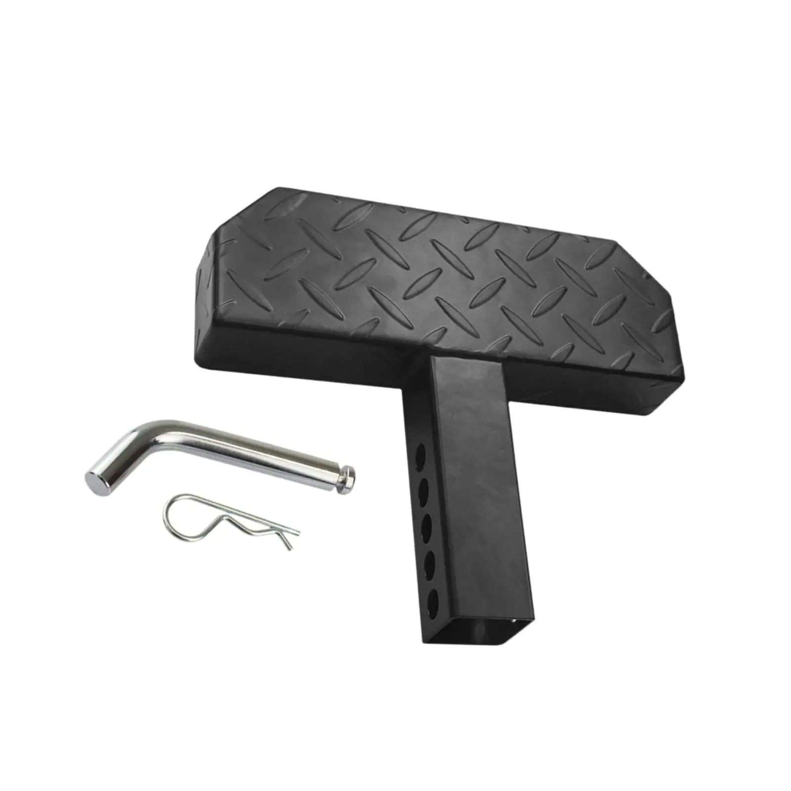Auto Universal Hitch Step Rust Resistant Rear Tow Hitch Step Bar Board for Trailer 2&rdquo; Receivers SUV Vehicles Accessories