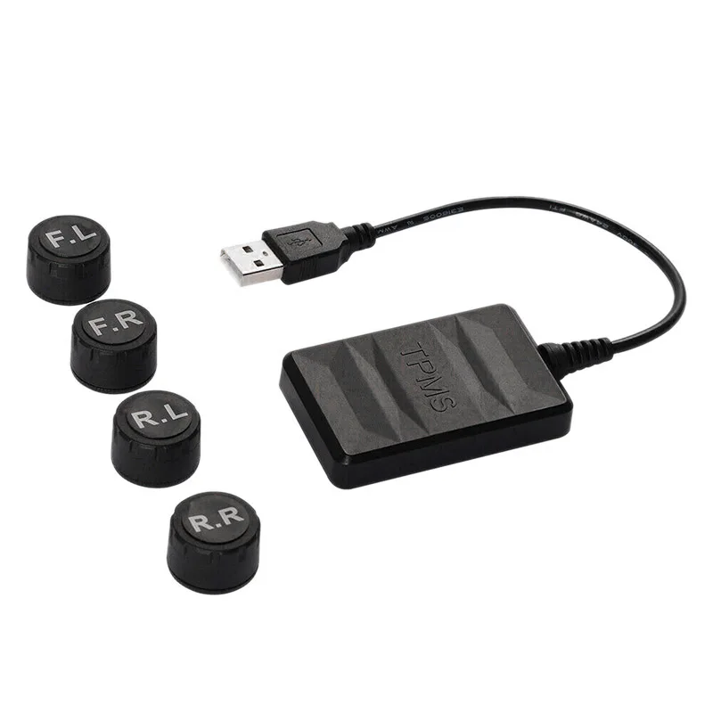 

Автомобильная система контроля давления в шинах TPMS для Android, USB, навигационный дисплей, беспроводная автомобильная система контроля давления в шинах