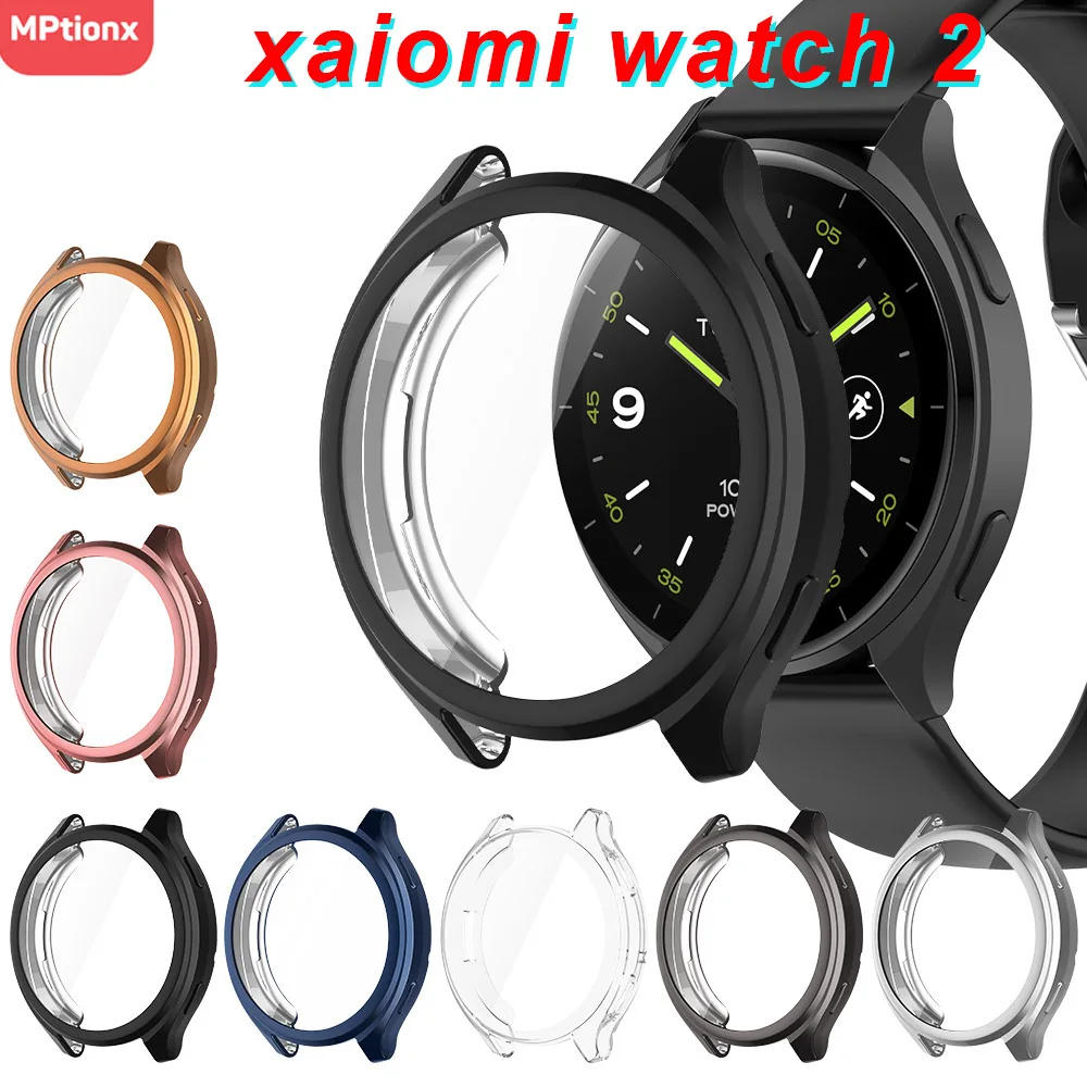 Soft TPU Anti-Scratch All-Around Protective Watch Case Cover