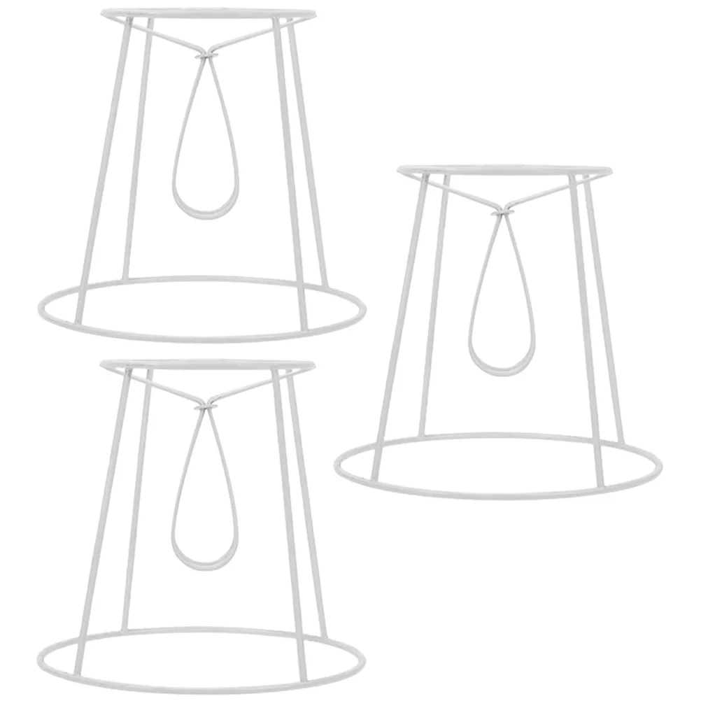 

Iron Wire Lamp Shade Cage Metal Lamp Cover Frames E27 Light Bulb Guard Clip Lamp Guard Bracket Fitter Diy Chandelier Lampshade