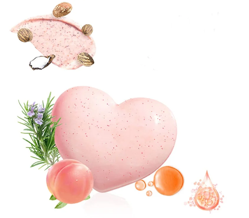 

Мыло PeacHeact Cellubye Отбеливающее Персиковое мыло осветление тона кожи удаление целлюлита