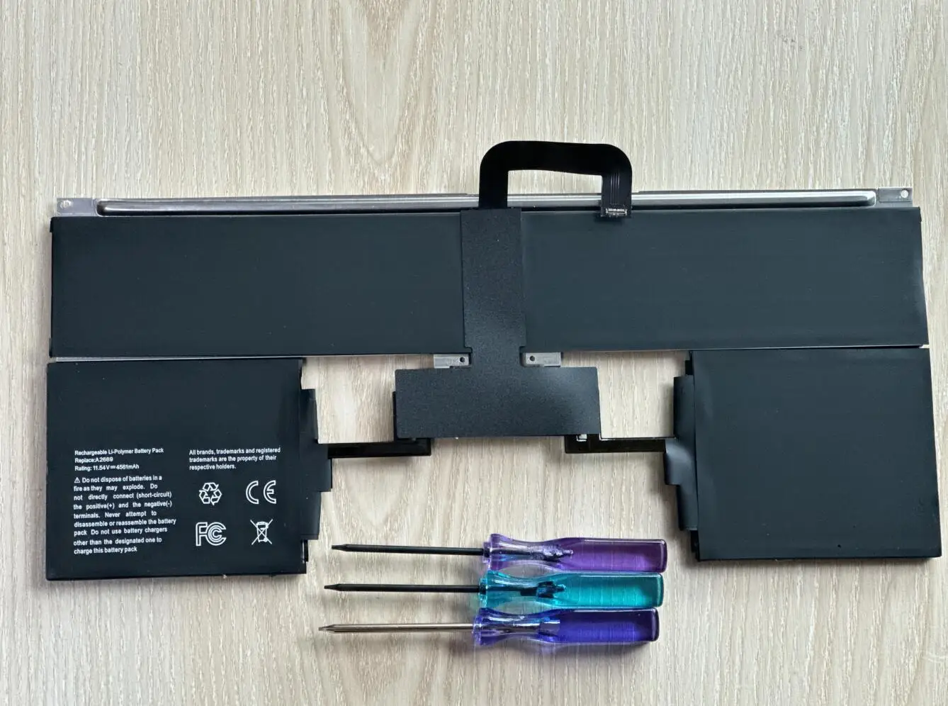 A2669, A2681, 11.54V, 52.6WH, 4561mAh, M2, 2022 Ano, Novo