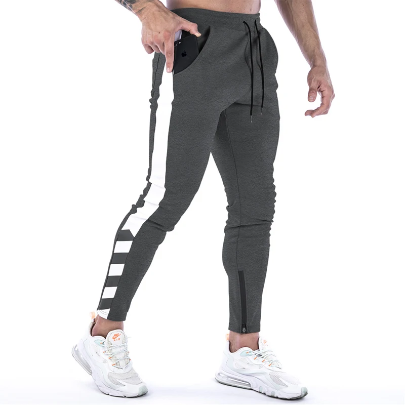 Autumn Winter Sport Trousers Men Quick Dry Training Jogging Pants Pocket Gym Sweatpants Fitness Running Pants Man Gym Clothing 5