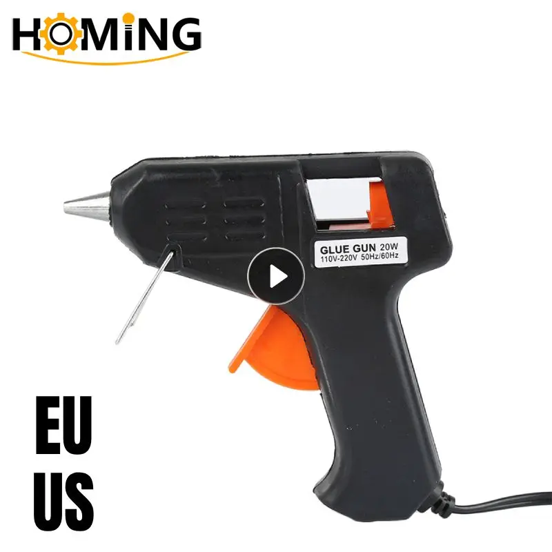 20W Hot Melt Glue Gun with 7mm Sticks Heat Temperature Thermo Electric Repair Tool for DIY Crafts hot melt glue gun hot glue gun