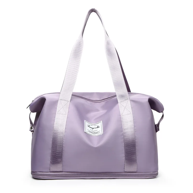 

Yoga Sport Bag Swim Summer Ladies Soft Light Portable Large Capacity Luggage Shoulder Purse X385