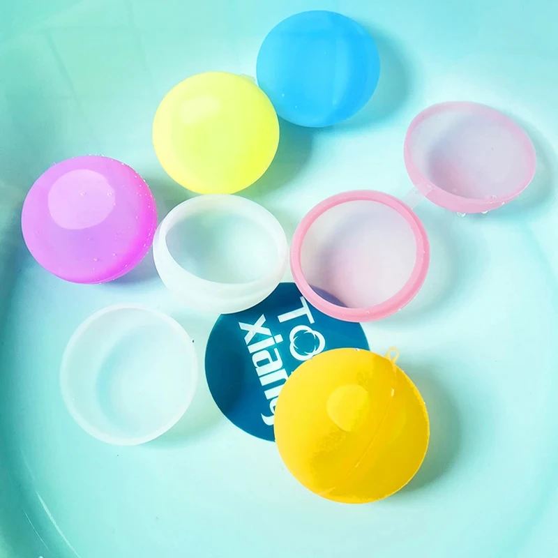 Reusable Water Balloons Toys Quick Fill Self Sealing Water Bomb for Summer Games Children's Adults Outdoor Activities Toy Gifts 6