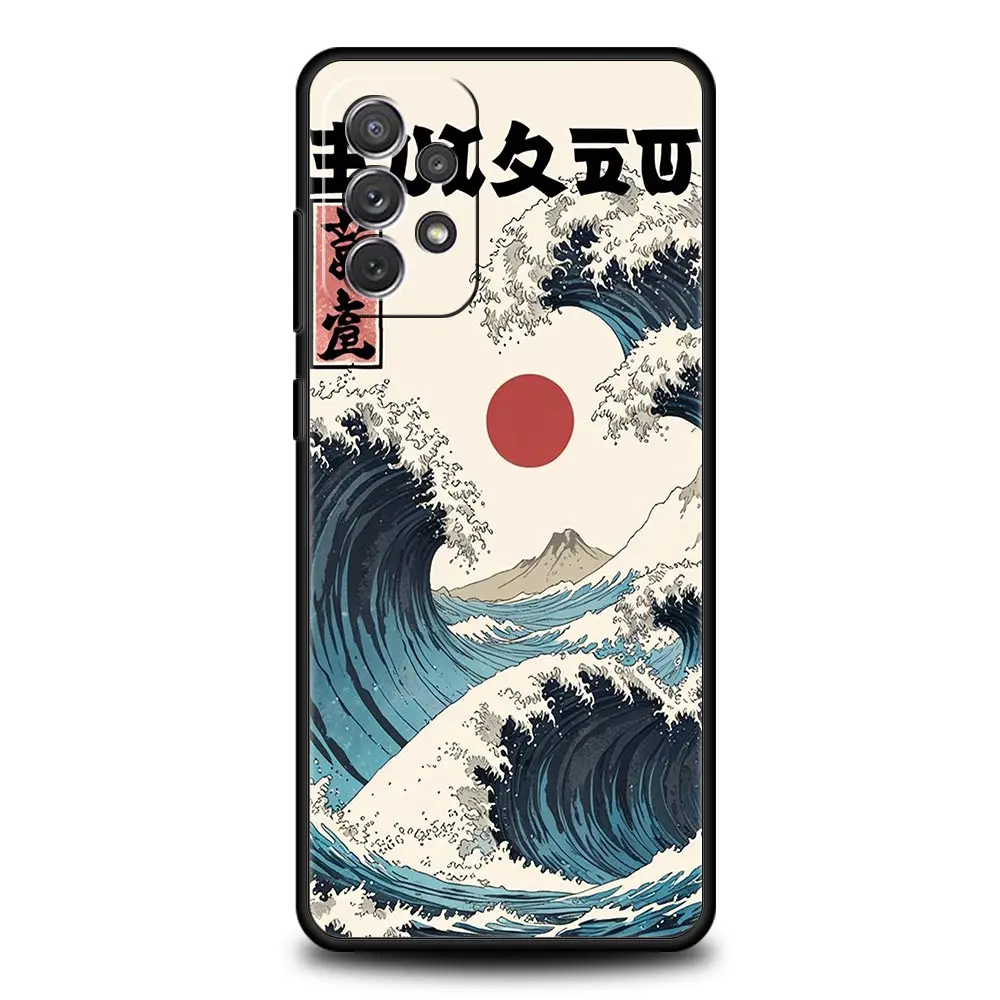 Japanese Style Art Phone Case with Traditional Design