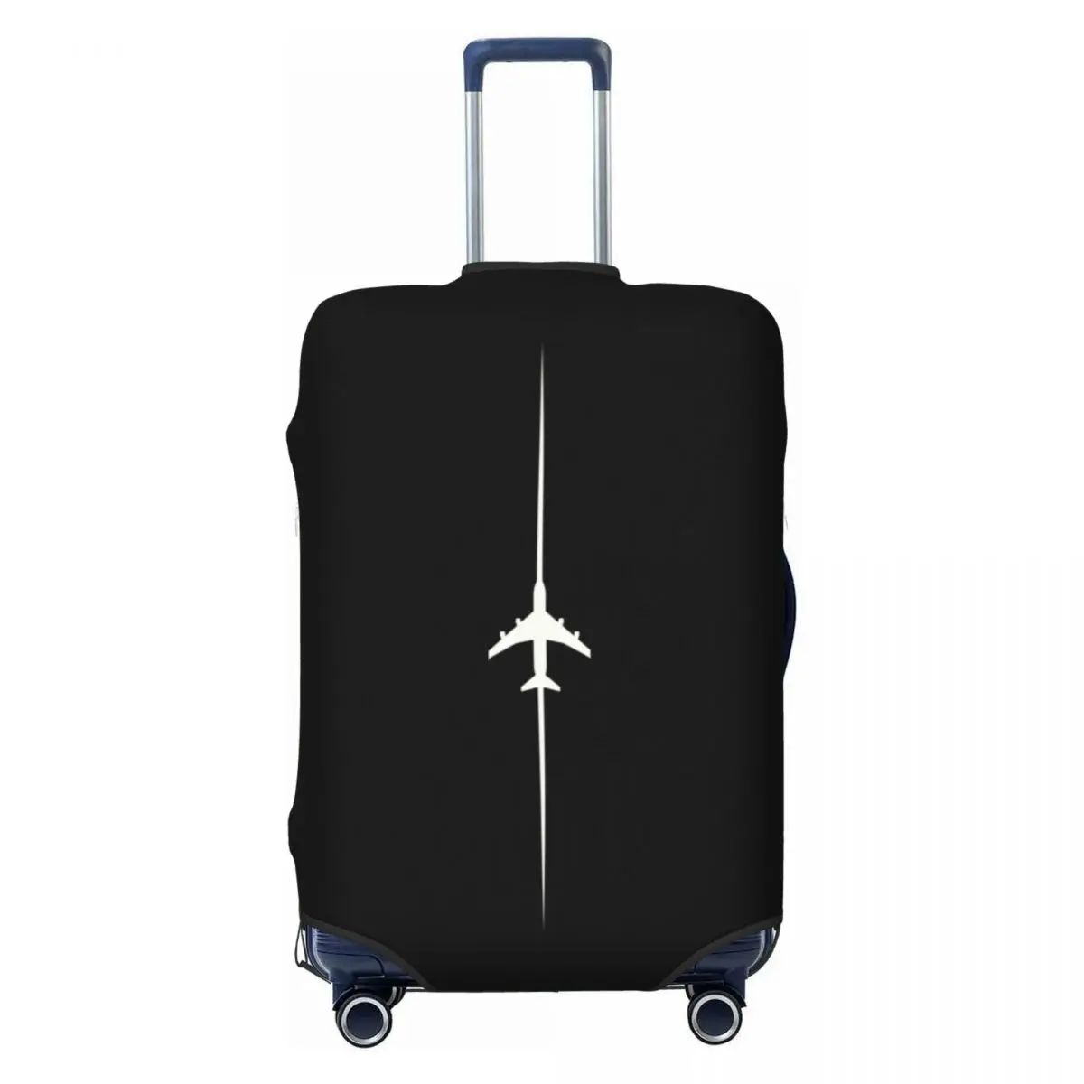 Aviation Plane Crossing Travel Luggage Cover Dust Proof Airplane Aviator Pilot Suitcase Cover Protector Fit 18-32 Inch