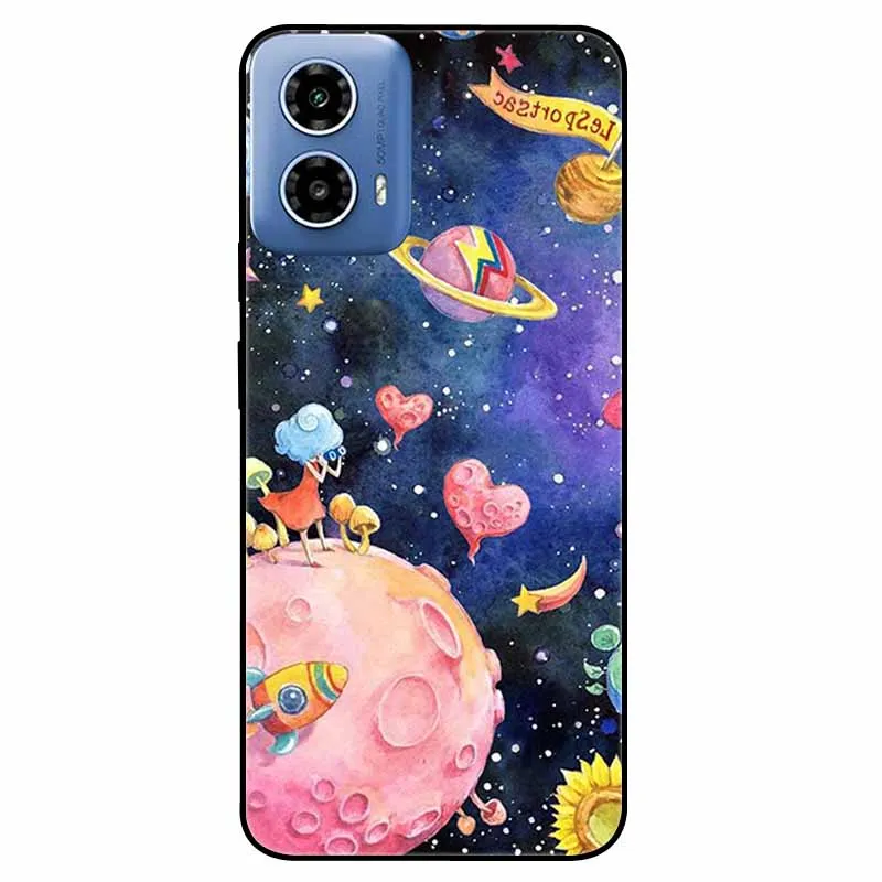 Soft Silicone Fashion Animals TPU Bumper Luxury Phone Case with Painted Design