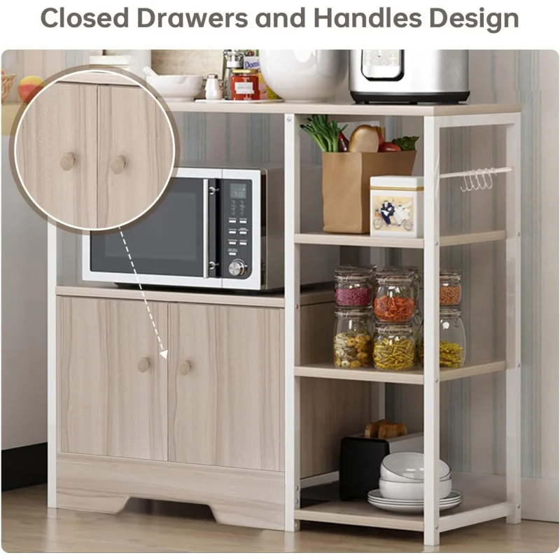 خزانة مطبخ لأواني التوابل وأدوات المائدة باللون ال...