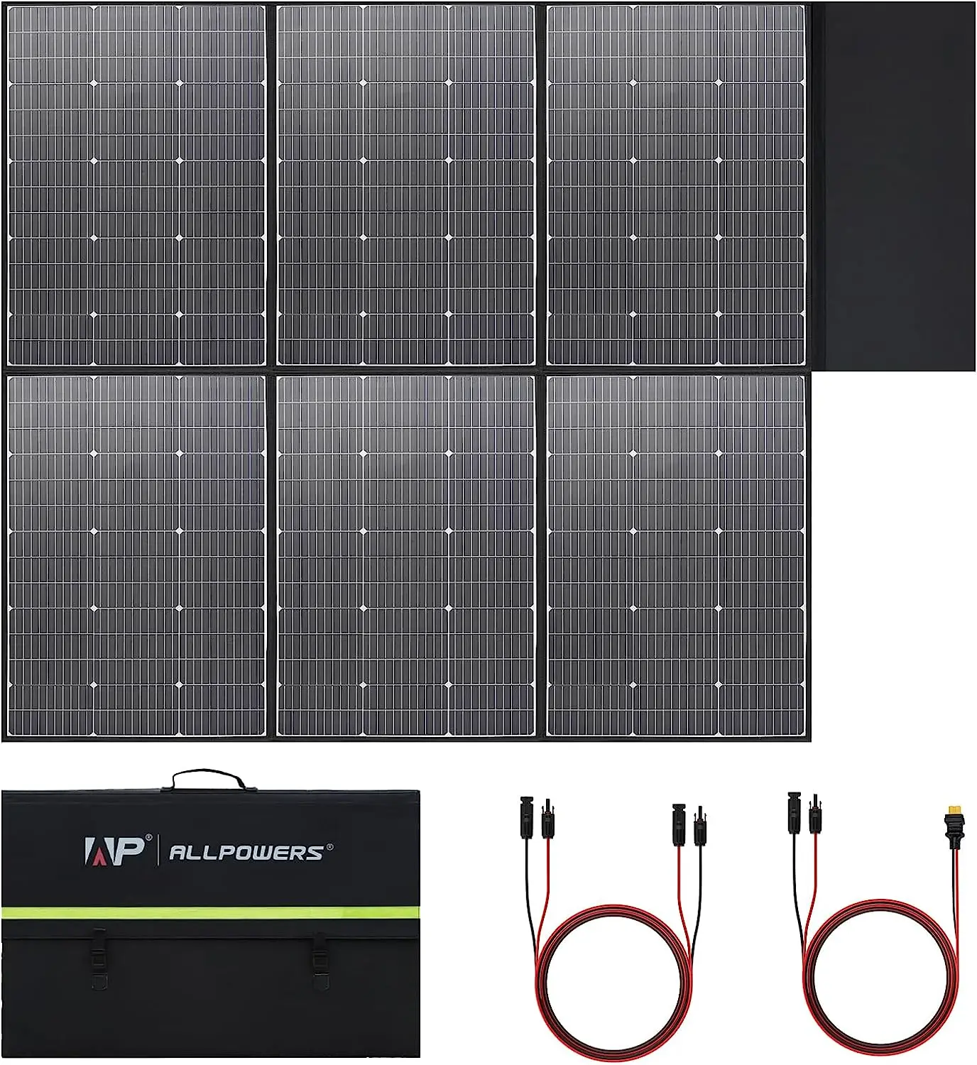 ALLPOWERS Foldable Solar Panel 600W High-Efficiency Solar Module 1