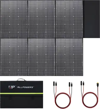 ALLPOWERS Foldable Solar Panel 600W High-Efficiency Solar Module 1