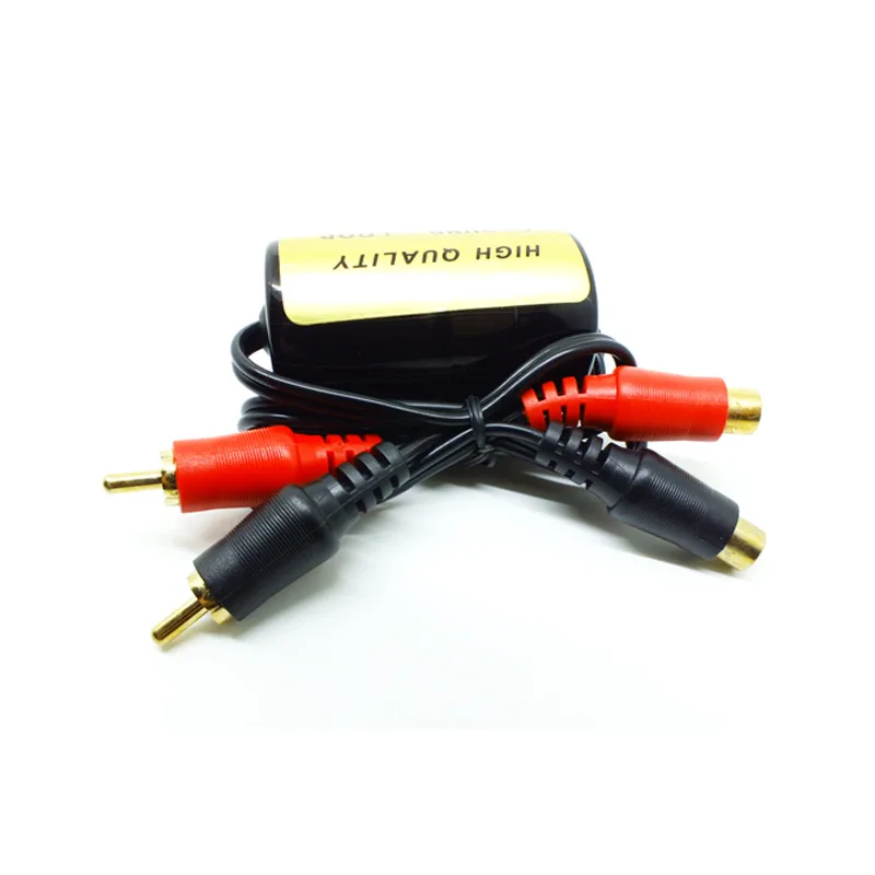 

Ground Loop Isolator Amp Noise Filter 2-Channel Ground Loop Isolator Noise Filter Suppressor RCA Isolation Audio Improvment