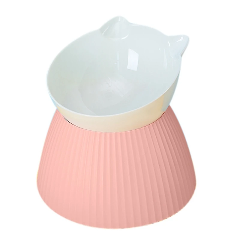 Title 10, Cat Bowl Raised Cat Food Bowls Anti Vomiting Ti...