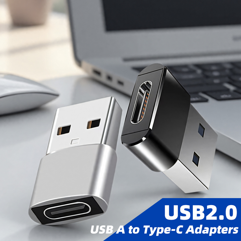 USB To Type C OTG Adapter USBA USB-C Male To Micro USB Type-c Female Converter For Macbook Samsung S20 USBC OTG Connector Laptop