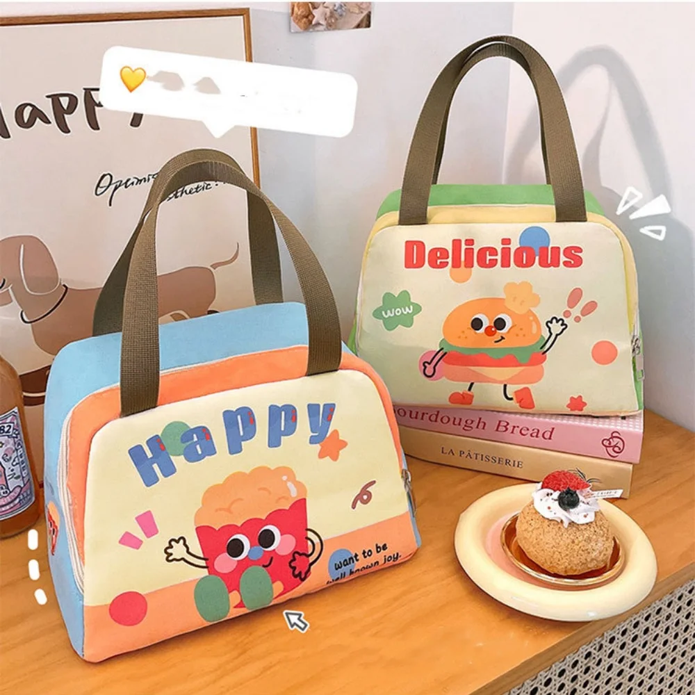 Thickened Aluminum Foil Lunch Box Bag Insulated Lunch Box Packaging Bag For Students And Office Workers Portable Meal Bag