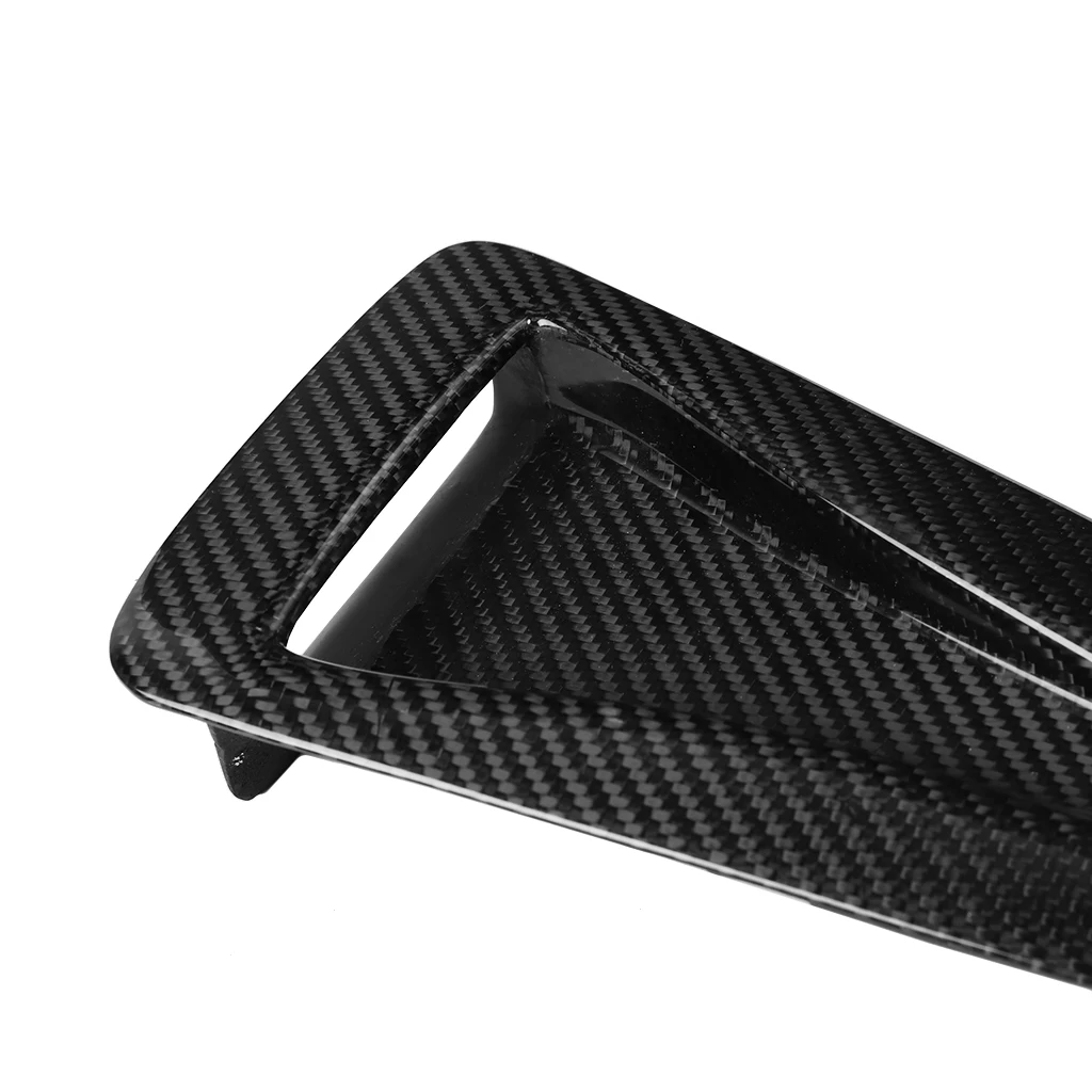 For Nissan GTR R35 Engine Machine Cover Air Outlet Tuyere Vent Panle Real Carbon Fiber Trim Car Interior Refit Accessory