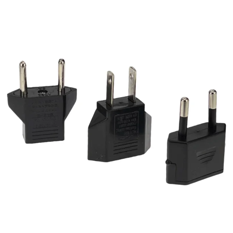 US To EU American Travel Adapter 2 pin 4.0mm European EU To US plug Power adapter Converter Electrical Socket Outlet plug adapter