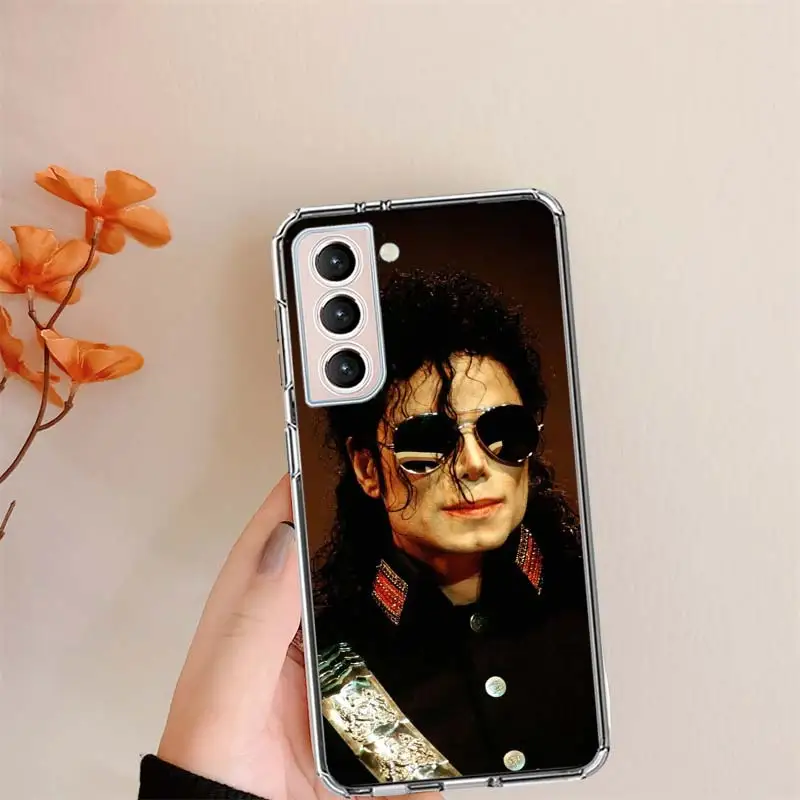 Michael Jackson Legendary Singer Clear Phone Case Cover