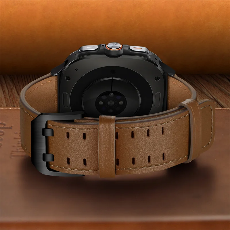 Original Strap for Samsung Galaxy watch Ultra 47mm accessories Leather Loop Sport Bracelet Correa Galaxy watch Ultra 2025 Band