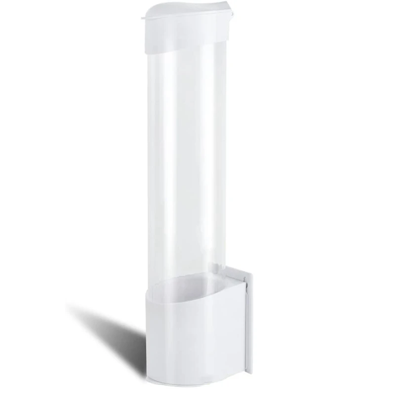 

Cup Dispenser, Cup Holder Fits 3Oz - 7Oz Flat Bottom Or Cone Cups Water Cups Dispenser Wall Mounted Bathroom