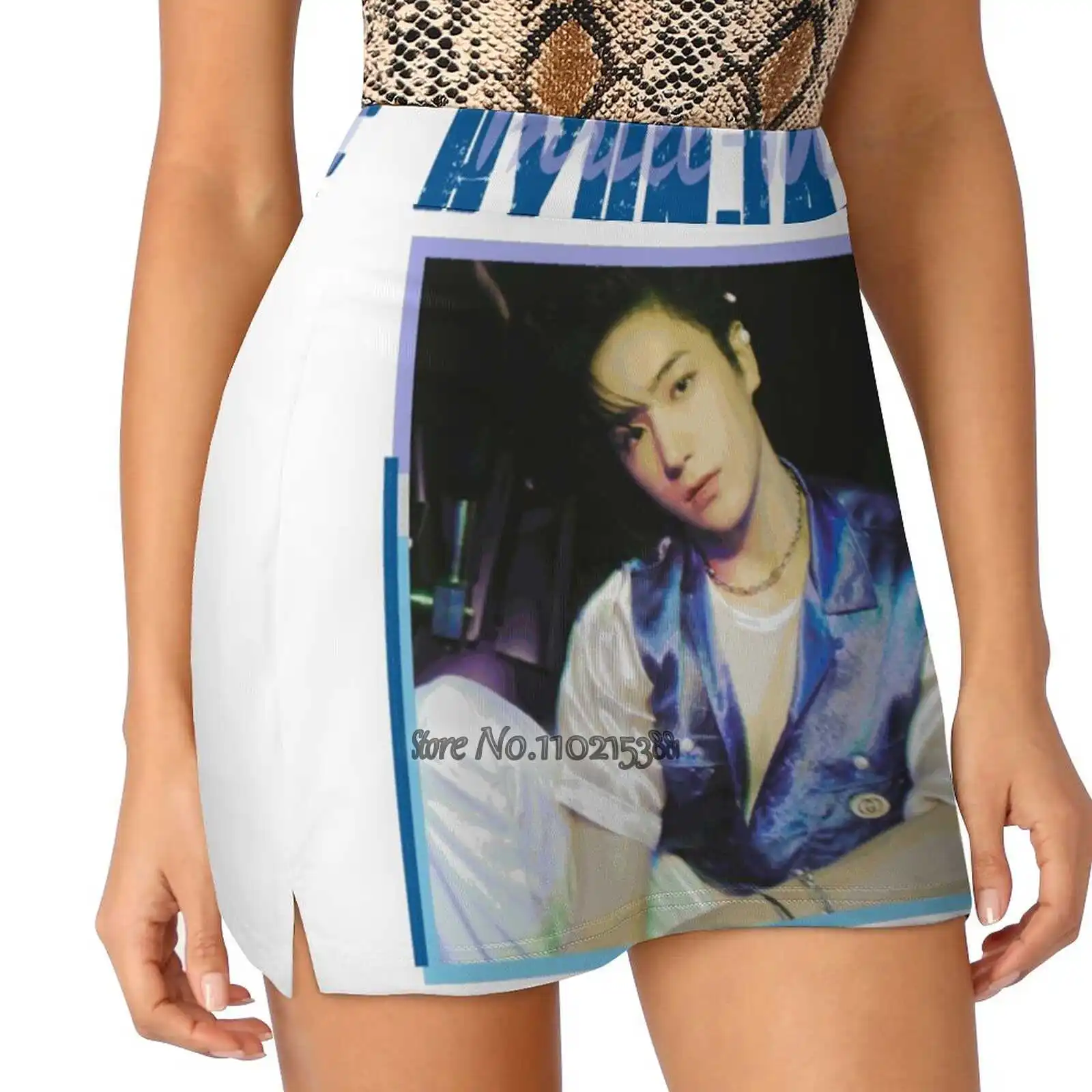 

The Boyz - Hyunjae S-4Xl Tennis Skirts Golf Fitness Athletic Shorts Skirt With Phone Pocket Kpop Korea Korean Boy Boys Boyz