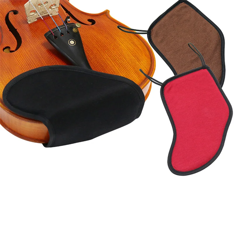 Violin Chin Shoulder Rest Soft Cotton Pad Sponge Cover Protector Bridge