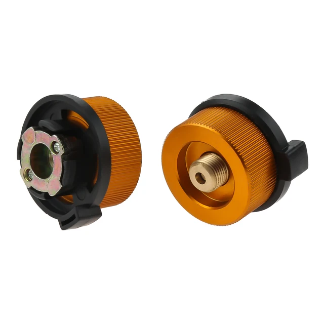 2Db Gázkonverziós Adapterek Od C -Ként Cb Can Ötvözet Újratöltése A Kazetta Hengerek Kályhájából Kempingtartályba Kültéri Bbq Főzés - Image 4