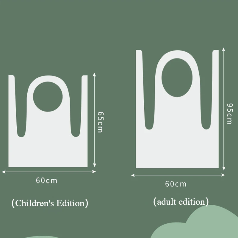 Waterproof Plastic Aprons for Kids and Adults