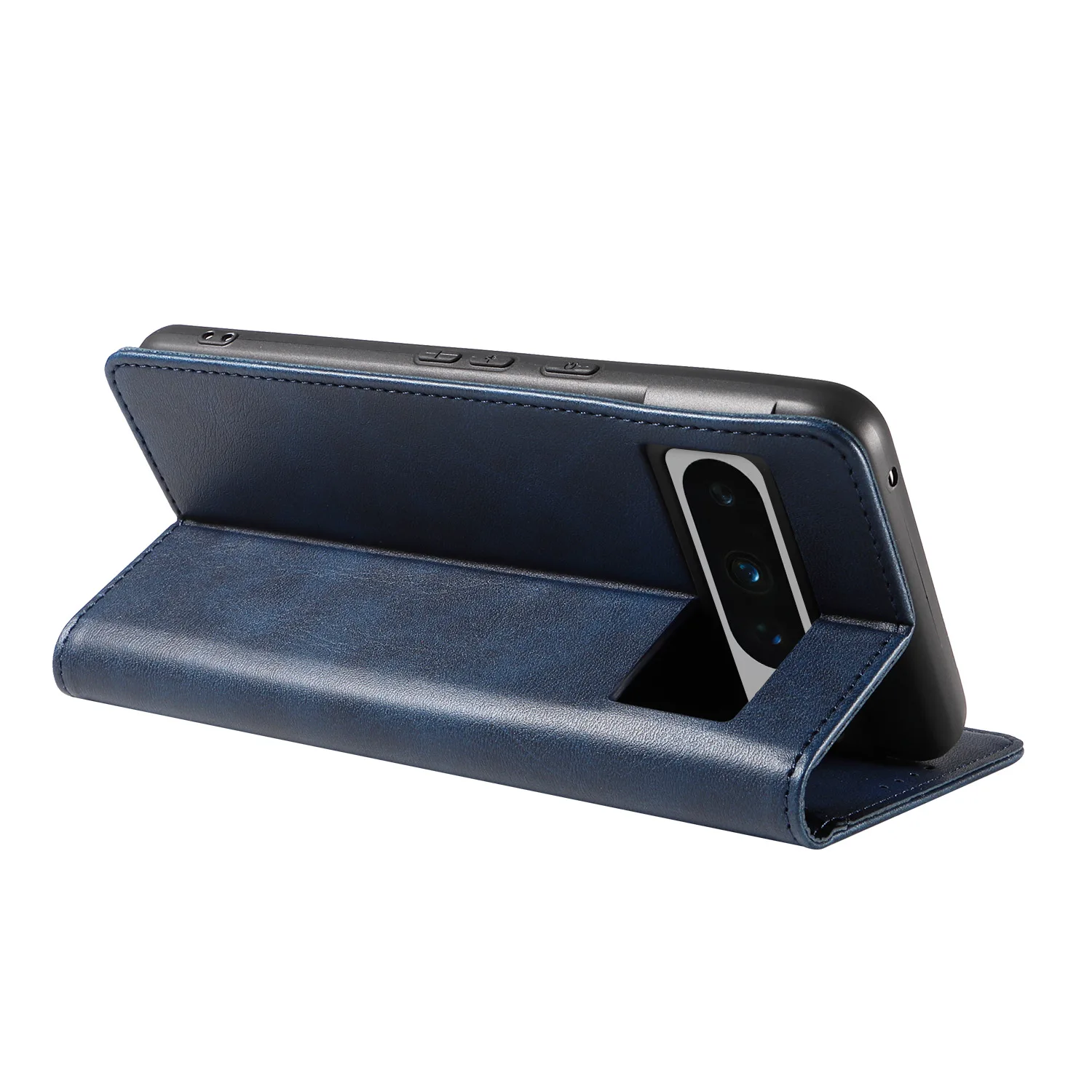 Leather Flip Wallet Phone Case with Card Slots