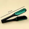 Pro Hairdressing Straightener Nylon Hair Straightening Double Brushes V Shape Comb Clamp Not Hurt Styling Tools DIY Home 2