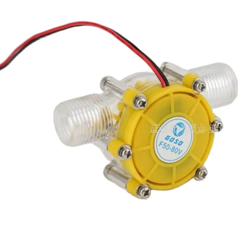 1PC 80v/12v /5V 10W DC Micro Hydro Generator Tap Water Flow Hydraulic DIY 1/2 Inch Alternative Energy Generators hydroelectric generator