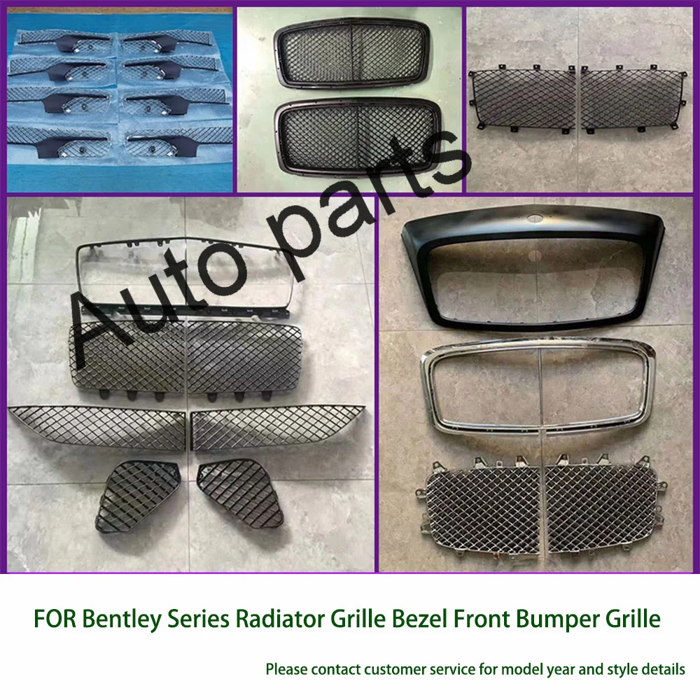 

Radiator Front Bumper Grille Bezel For All For Bentley Models