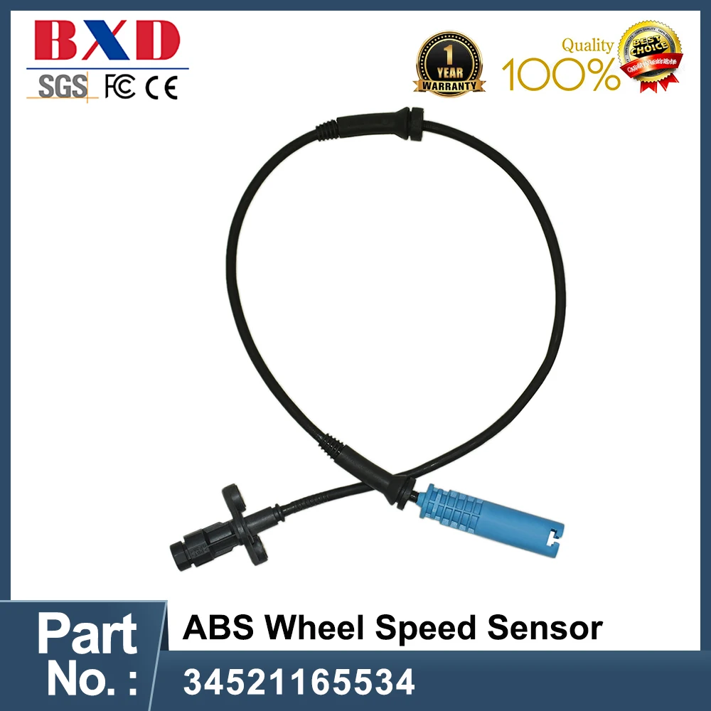 

34521165534 ABS Датчик скорости колеса для BMW E39 520i 525tds 523i 528i 540i Автозапчасти Высокое качество автомобильные аксессуары
