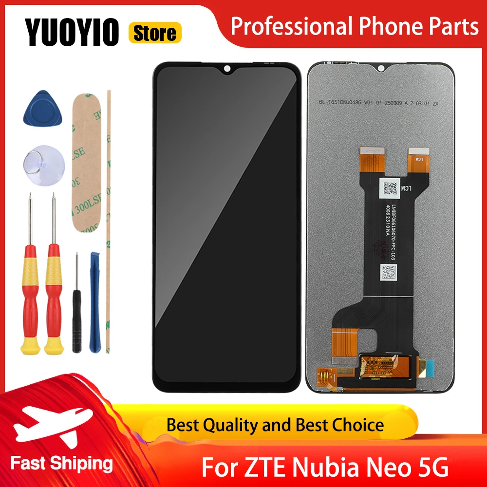 Touch Display For ZTE Blade V40 Axon 50 Lite V50 Design Nubia Neo