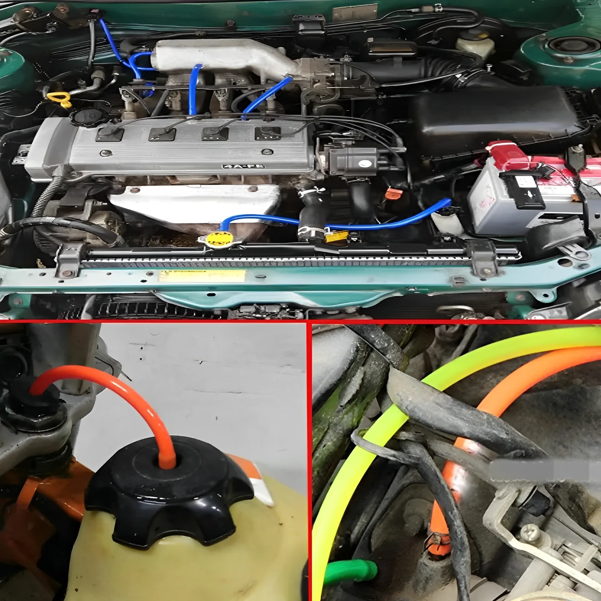 Universal 5MM Car Vacuum Hose Gas Oil Fuel Line Tube Car Motorcycle Silicone Petrol Tube Pipe Line Tubing