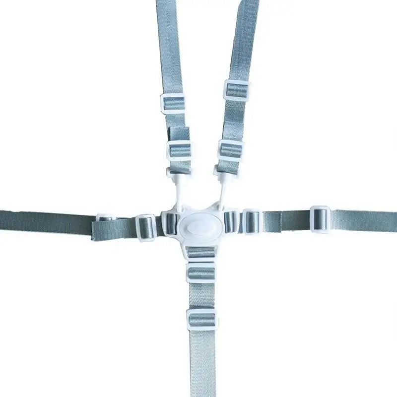

Baby Universal 5 Point Harness High Chair Safe Belt Seat Belts For Stroller Pram Children Kid Pushchair Child Dining Chair