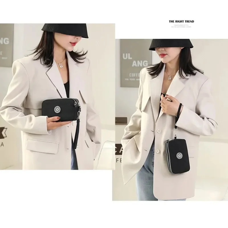 Coin Purse Coin Wallet Women Wallet Mobile Phone Bag Cosmetic Bag Fashion Women Three-layer