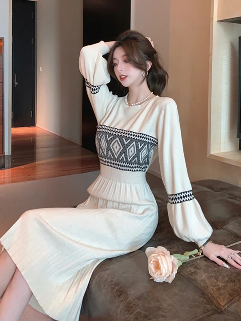 long sweater dresses