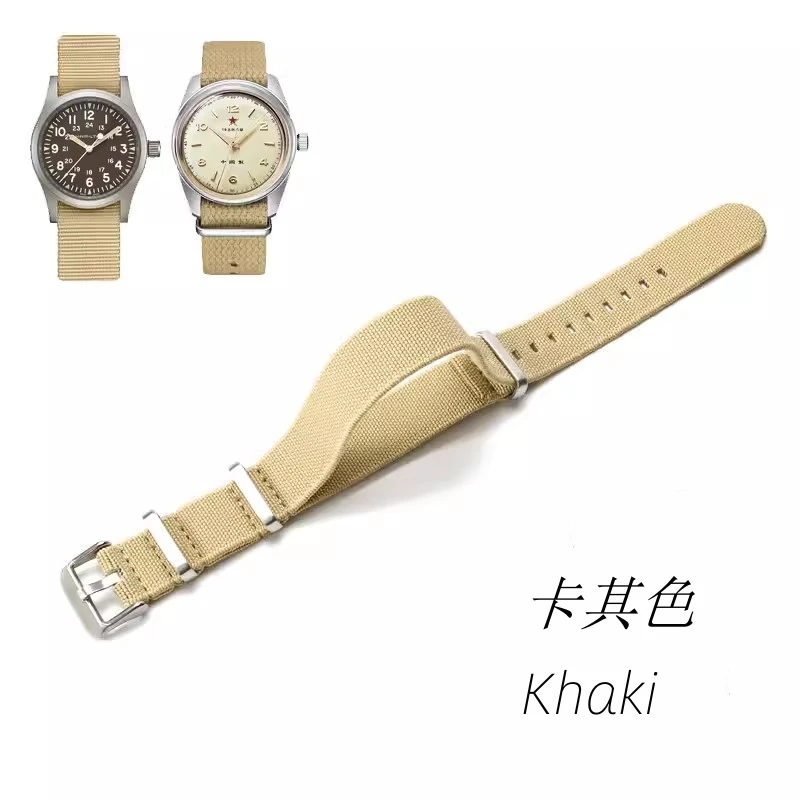 Elastic Nylon Waterproof Outdoor Sport Watchband Strap