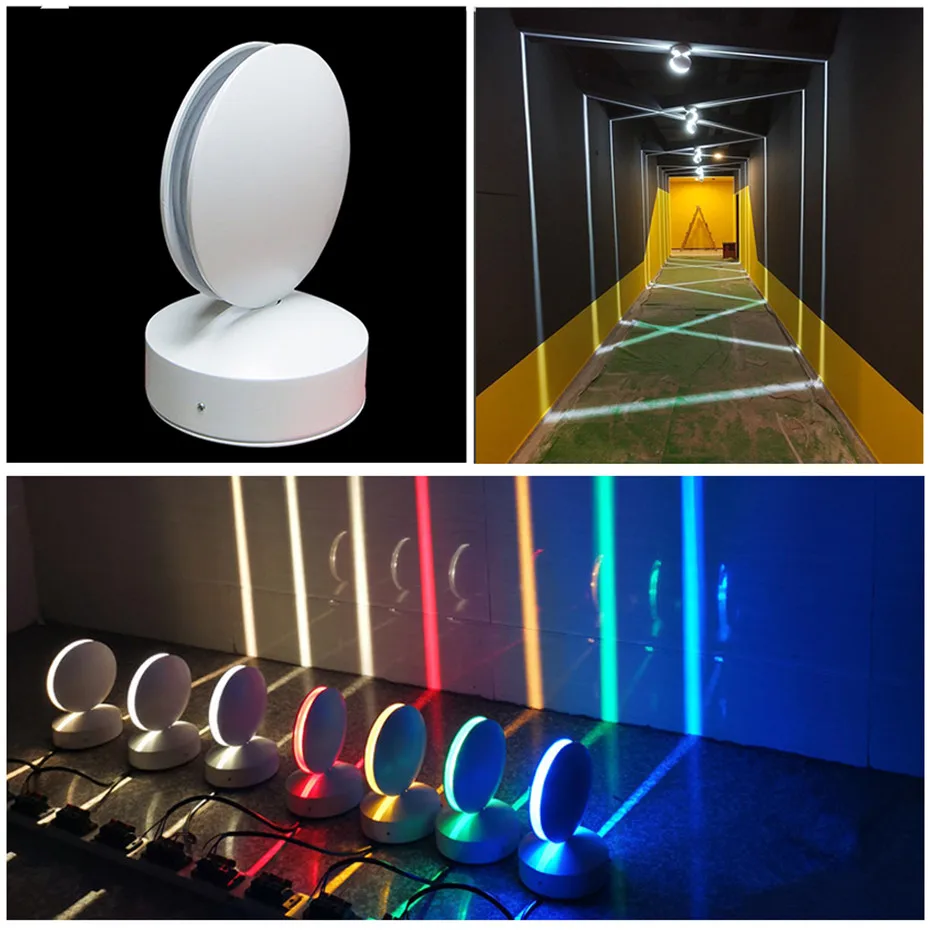 Moderne rgb led decken leuchte wand fenster schwelle licht balkon schlafzimmer korridor bar dekor atmosphäre lampe fernbedienung scheinwerfer