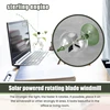 Green Solar Power Radiometer Crookes Solar Energy Spinning Vanes Windmill Gift Home Desk Decoration 6