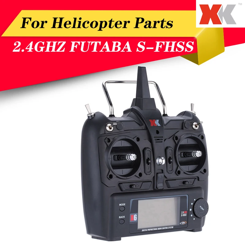 Transmetteur XK X6 Compatible WL K100 K110 K123 K124 RC
